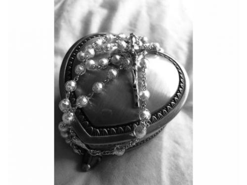 Rosario con corazón