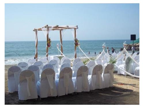 Montaje para boda civil