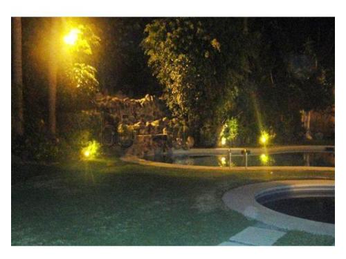 Jardines con alberca