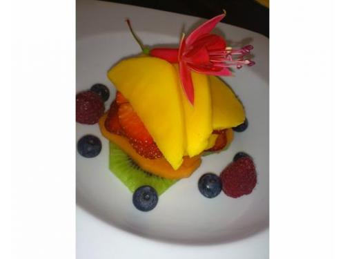 Platillos con ingredientes frescos