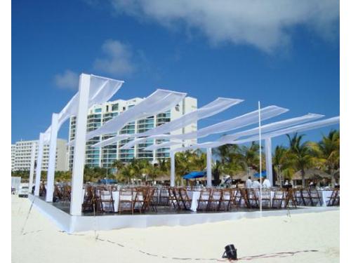 Telario con entarimado