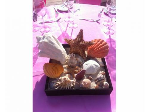 Centro de mesa temático