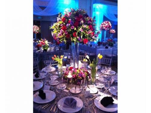 Diseño de centros de mesa