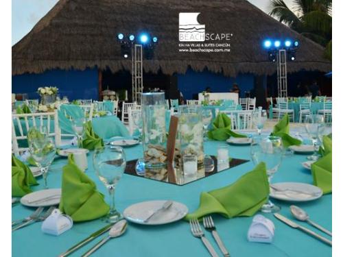 Mantelería y cristalería