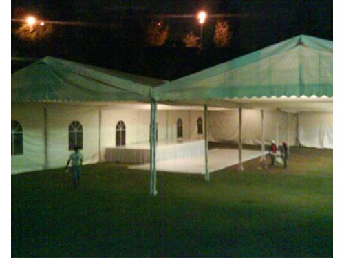 Carpas y velarios para exteriores