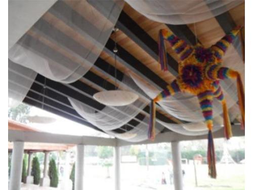 Decoración con telas sobre cualquier área