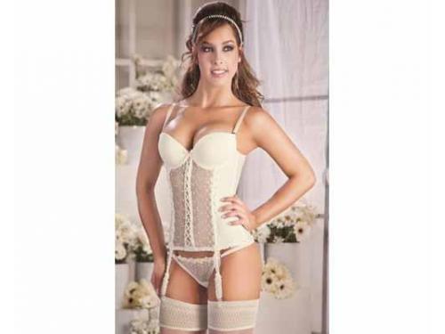Lencería con corsé