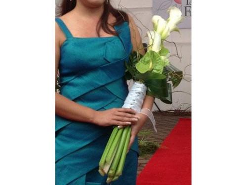 Ramo de tallos largos para novia