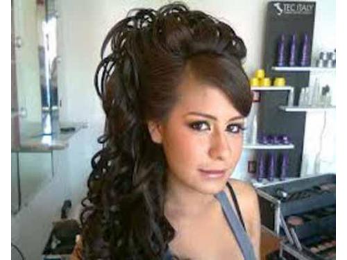 Medio recogido con rulos