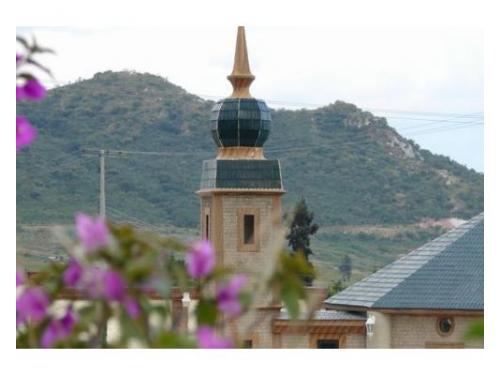 La capilla para la boda