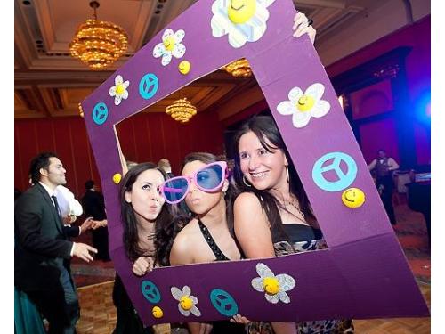 Foto en marco gigante