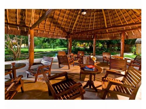 Relajate en la terraza