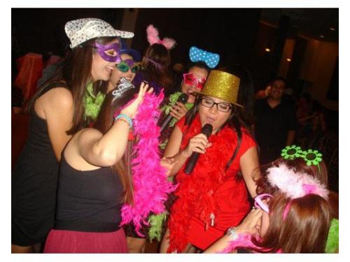 Cantando en la despedida