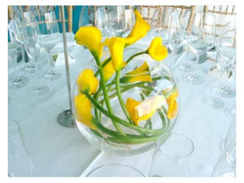 Originales cetros de mesa