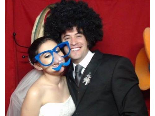 Renta de cabina fotográfica para bodas