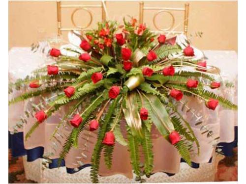 Detalles para mesa de honor