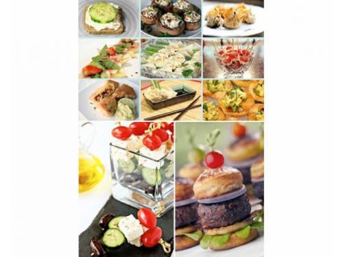 Variedad de aperitivos