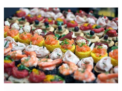 Canapés para tu boda
