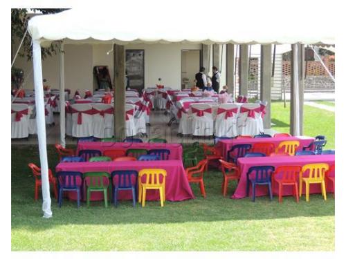 Montaje con área infantil