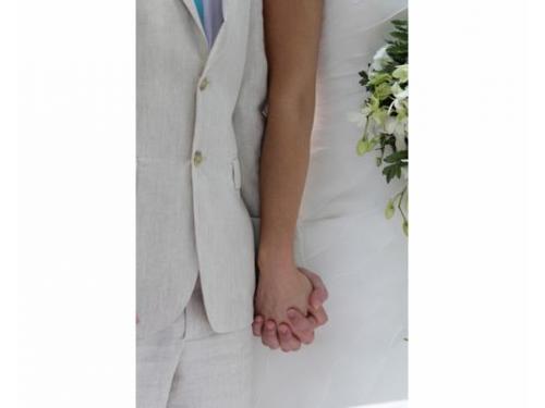 Manos de los novios