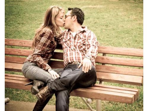 Disfrutando del atardecer