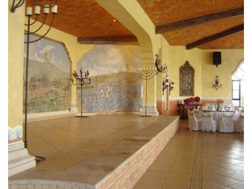 Escenario para la música