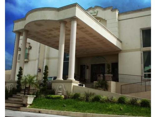 Impresionante exterior del salón