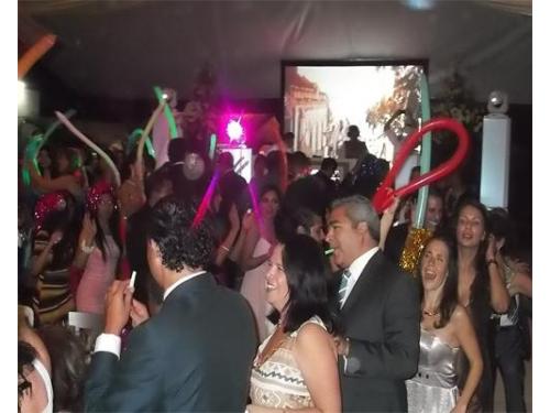 Invitados con accesorios