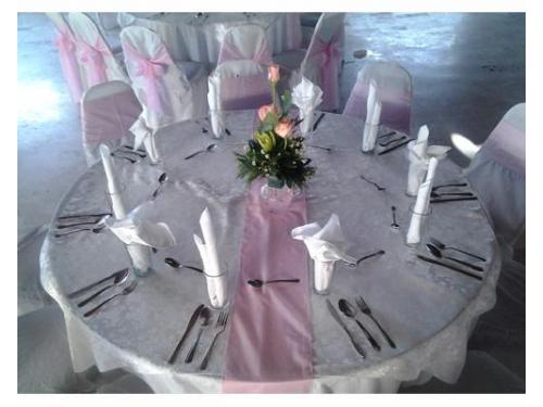 Montaje en mesa redonda