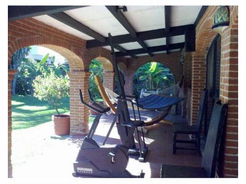 Escaladora, caminadora y hamaca