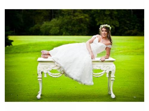 Jardín para sesión de fotos