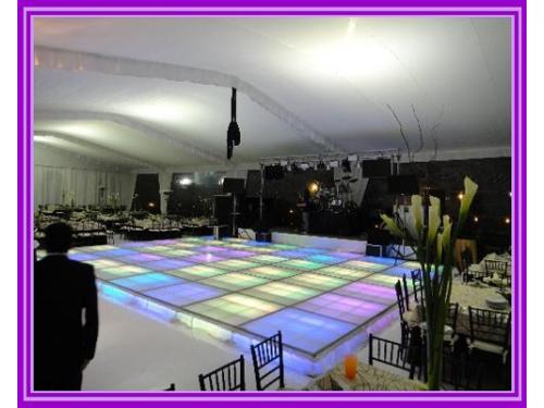 Iluminada de acuerdo a tu evento