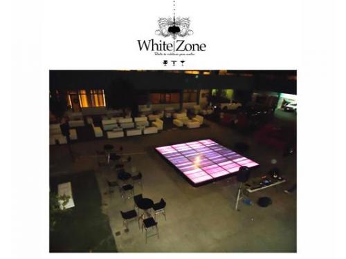 Pista de baile iluminada