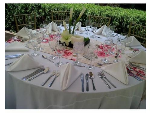 Montaje en mesa redonda