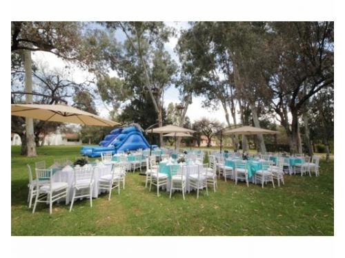 Recepción en el jardín