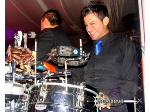 Percusionistas grupo excalibur