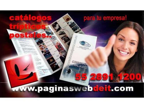PUBLICIDAD IMPRESA, CATALOGOS, FOLLETOS, POSTALES .. etc