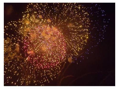 Pirotecnia luz en tu evento