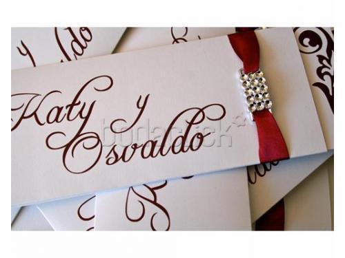 Románticas invitaciones para tu boda
