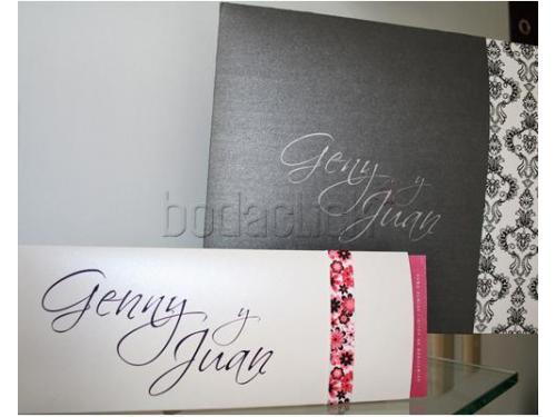 Clásicas invitaciones para tu boda