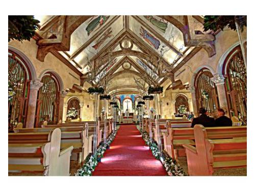 Entrada con alfombra roja