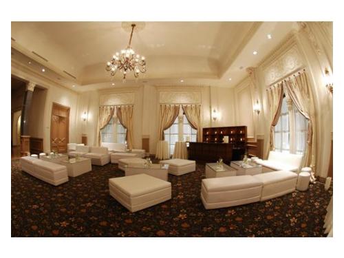 Salas lounge blancas