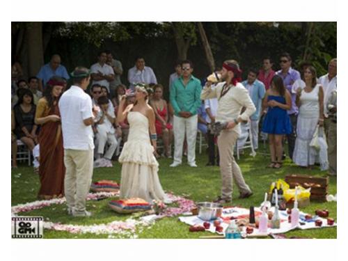 Cobertura de la boda