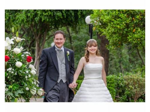 Hermoso retrato en pareja