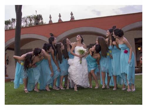 Divertida sesión con las damas