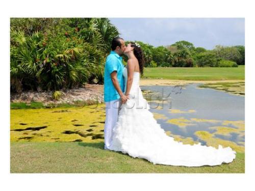 Sesión con los novios