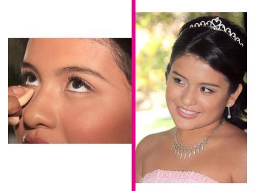 Antes y después para quinceañeras