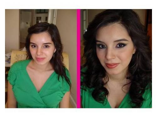 Antes y después para damas de honor