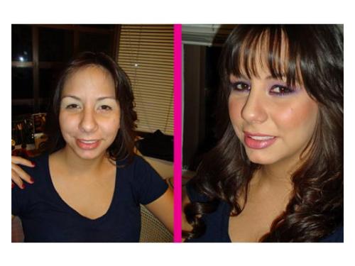 Antes y después para eventos sociales