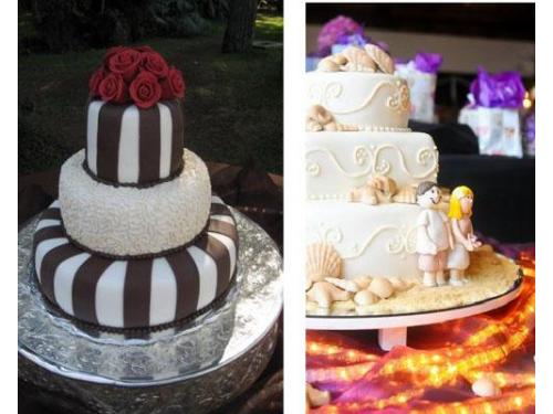 Deliciosos pasteles y postres para bodas